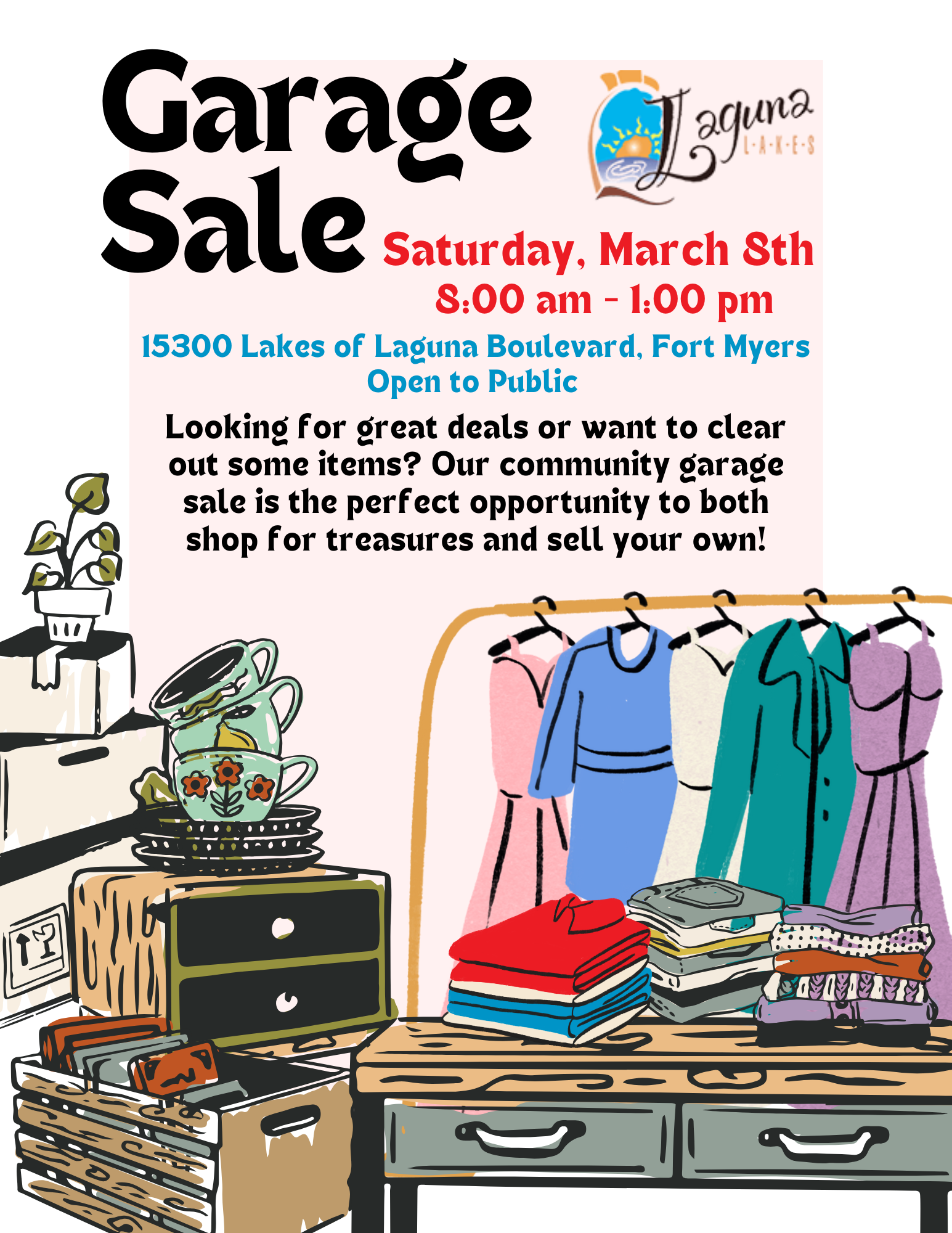Laguna Lakes Garage Sale